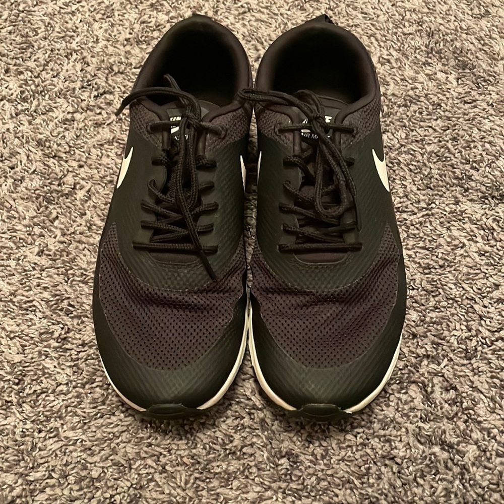 Nike Air Max Thea white and black shoes